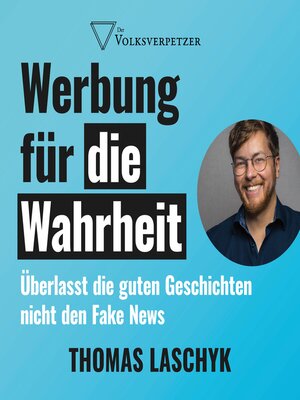 cover image of Werbung für die Wahrheit